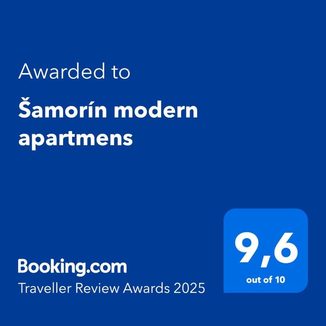 Samorin Modern Apartmens Private Parking - Air Conditioning ภายนอก รูปภาพ